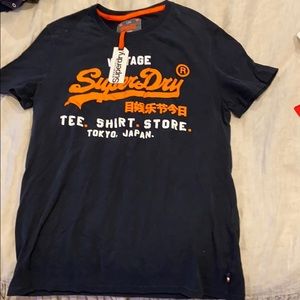 Superdry t shirt black
